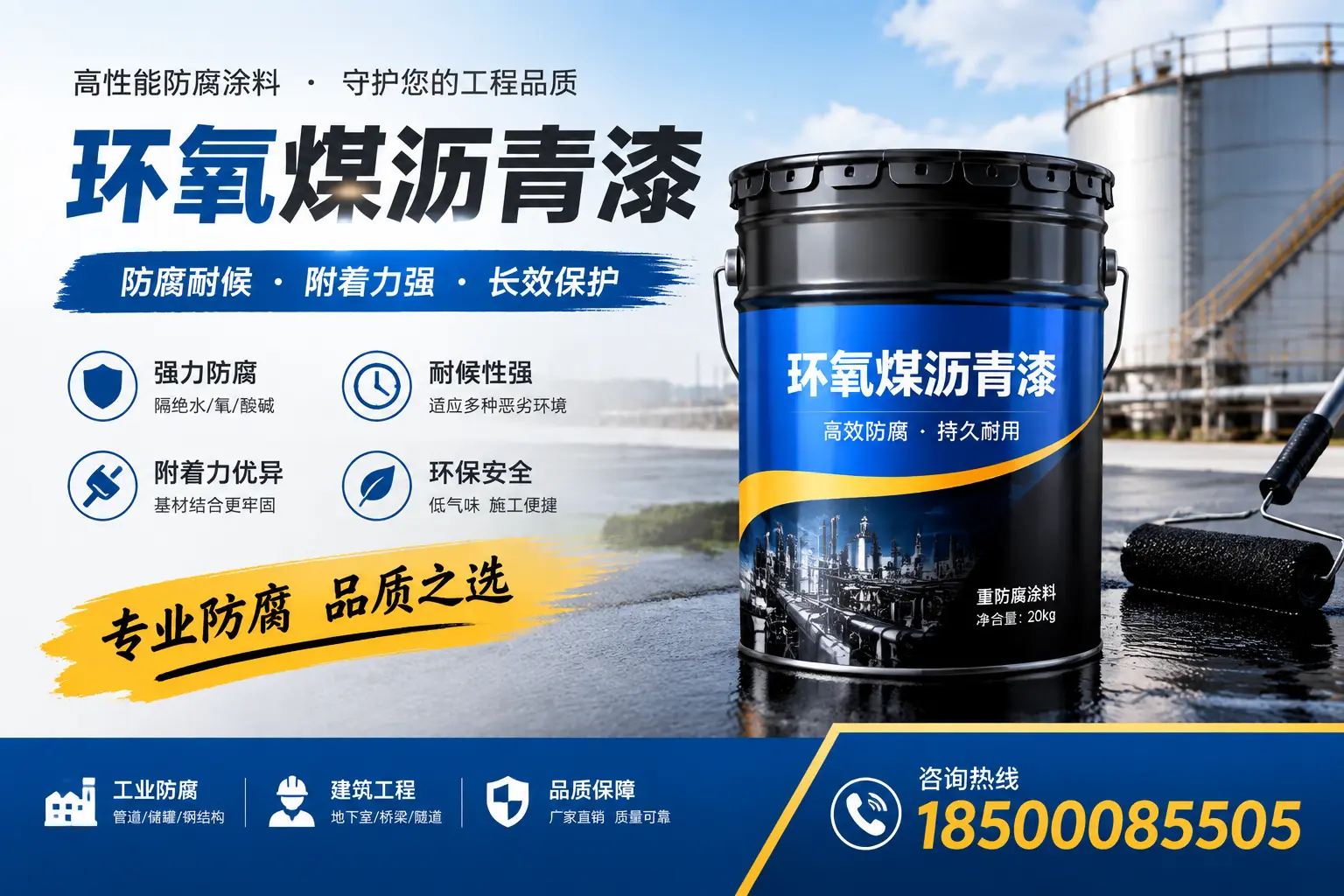 如何选择适合的环氧煤沥青漆？白杨市场选型指南